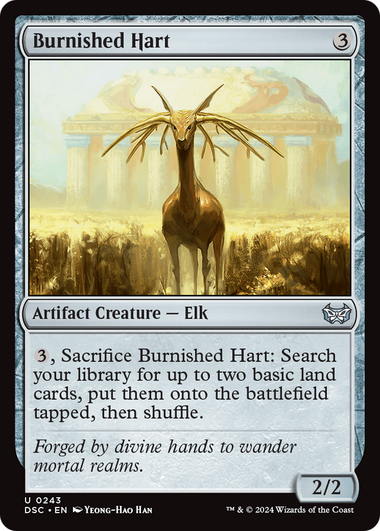 Burnished Hart [Duskmourn: House of Horror Commander] | Card Citadel