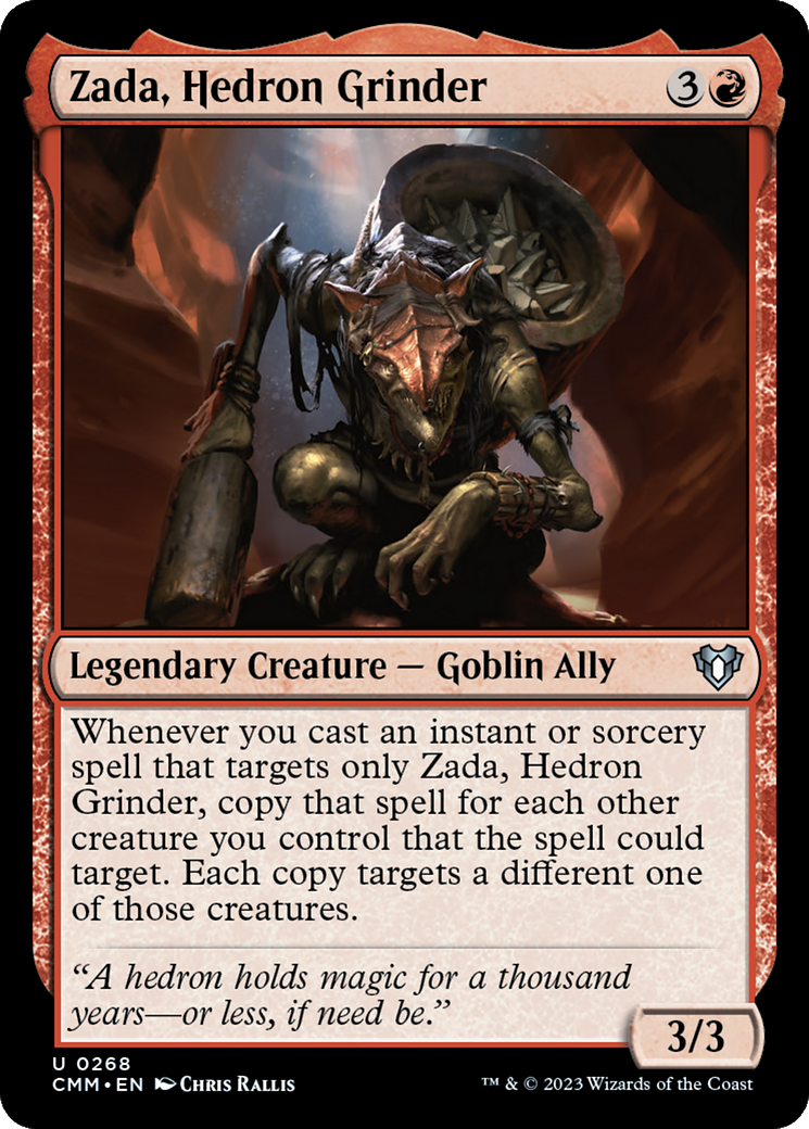 Zada, Hedron Grinder [Commander Masters] | Card Citadel