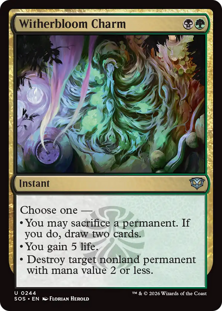Witherbloom Charm [Secrets of Strixhaven] | Card Citadel