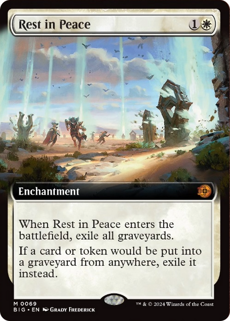 Rest in Peace (Extended Art) [Outlaws of Thunder Junction: The Big Score] | Card Citadel