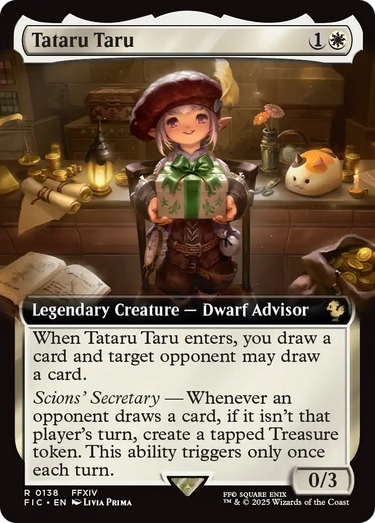 Tataru Taru (Extended Art) [FINAL FANTASY Commander] | Card Citadel