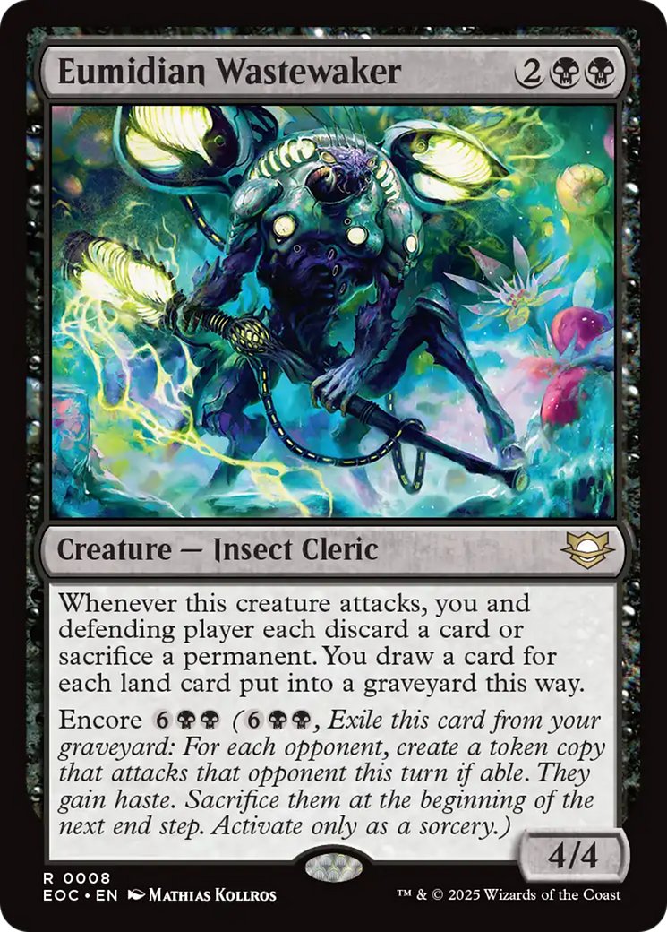 Eumidian Wastewaker [Edge of Eternities Commander] | Card Citadel