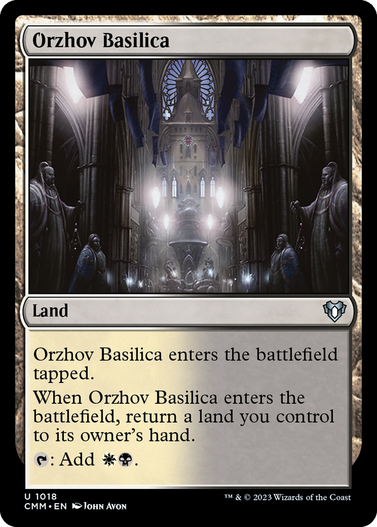 Orzhov Basilica [Commander Masters] | Card Citadel