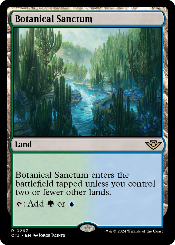 Botanical Sanctum [Outlaws of Thunder Junction] | Card Citadel