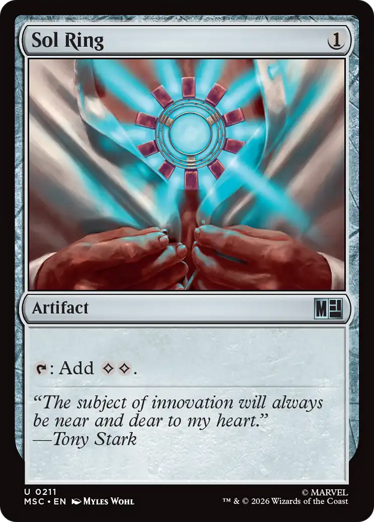 Sol Ring [Marvel Super Heroes Commander] | Card Citadel