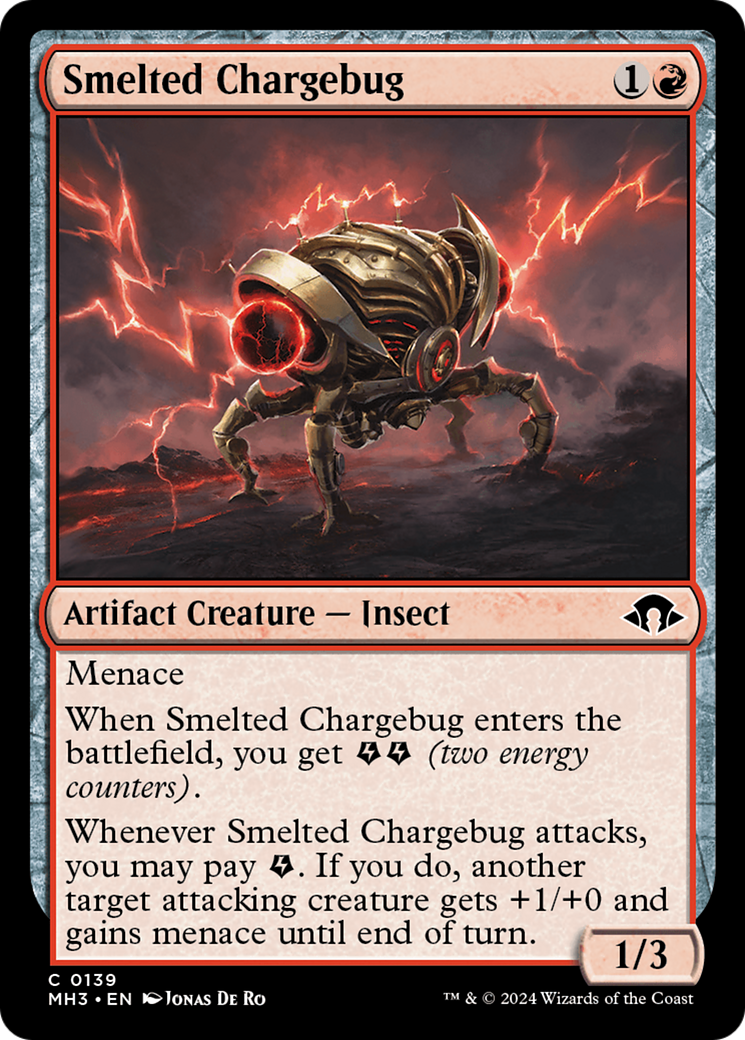 Smelted Chargebug [Modern Horizons 3] | Card Citadel