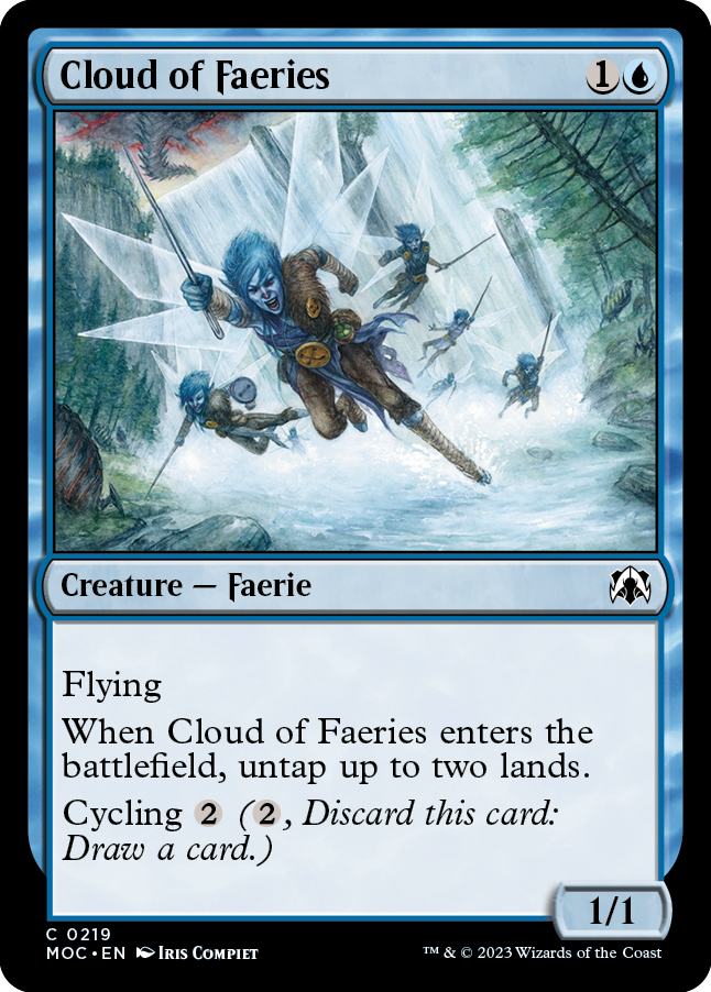 Cloud of Faeries [March of the Machine Commander] | Card Citadel