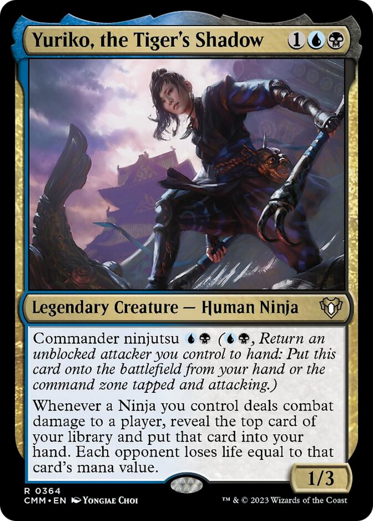 Yuriko, the Tiger's Shadow [Commander Masters] | Card Citadel