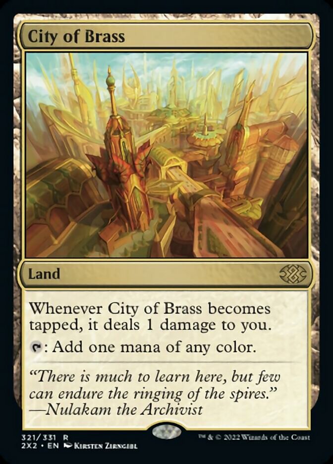 City of Brass [Double Masters 2022] | Card Citadel