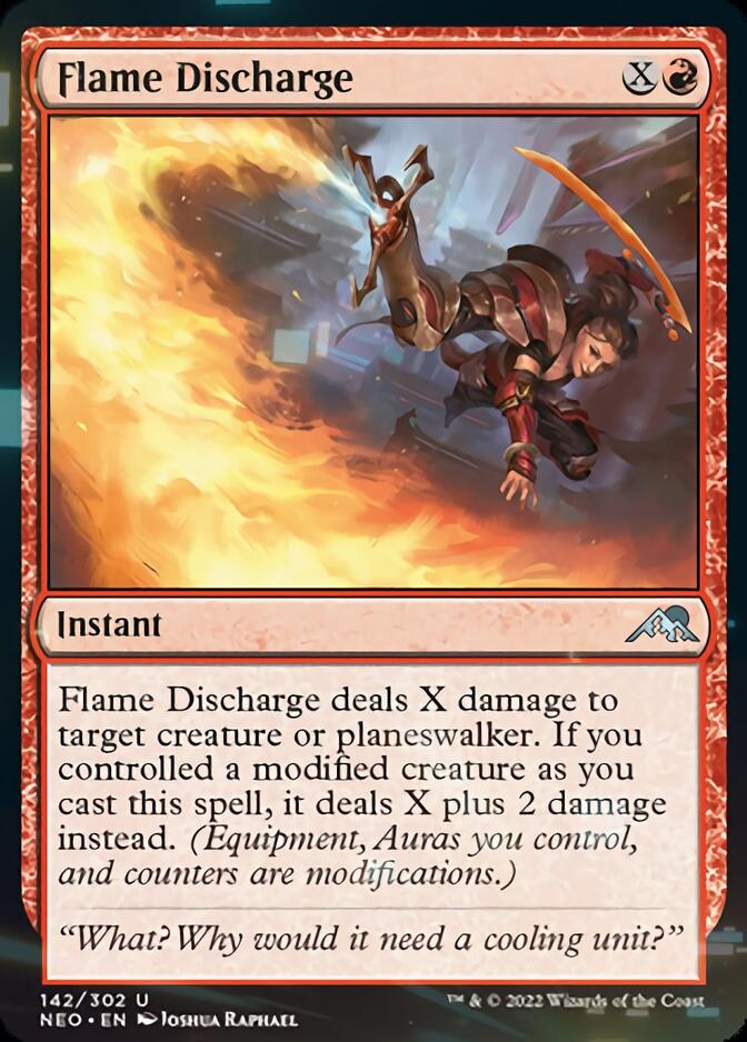 Flame Discharge [Kamigawa: Neon Dynasty] | Card Citadel