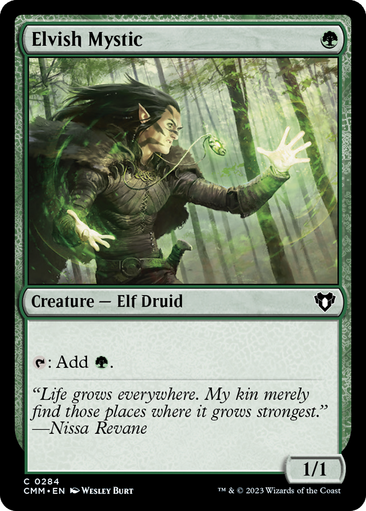Elvish Mystic [Commander Masters] | Card Citadel