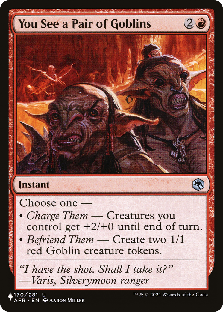Call Out the Goblins! - Boggart Shenanigans [Secret Lair Drop Series] | Card Citadel