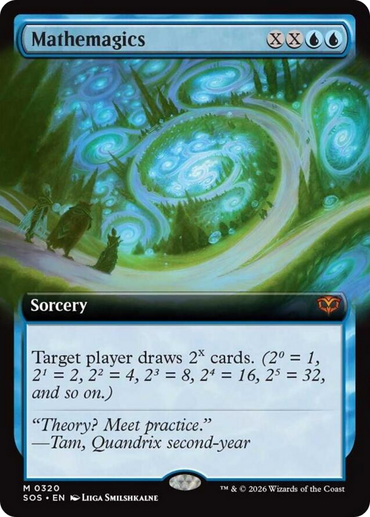 Mathemagics (Extended Art) [Secrets of Strixhaven] | Card Citadel