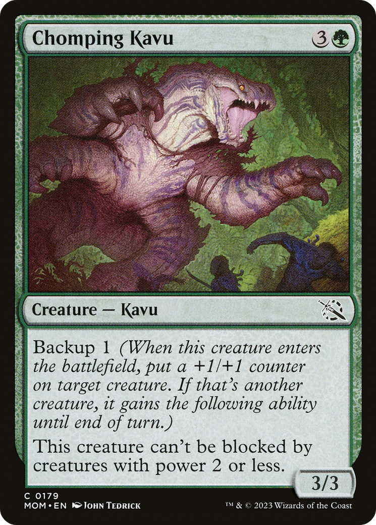 Chomping Kavu [March of the Machine] | Card Citadel