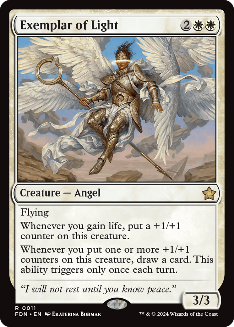 Exemplar of Light [Foundations] | Card Citadel