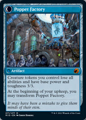Poppet Stitcher // Poppet Factory [Innistrad: Midnight Hunt] | Card Citadel
