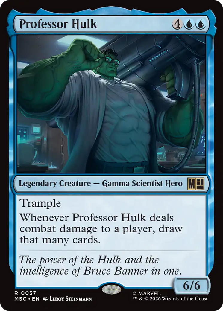 Professor Hulk [Marvel Super Heroes Commander] | Card Citadel