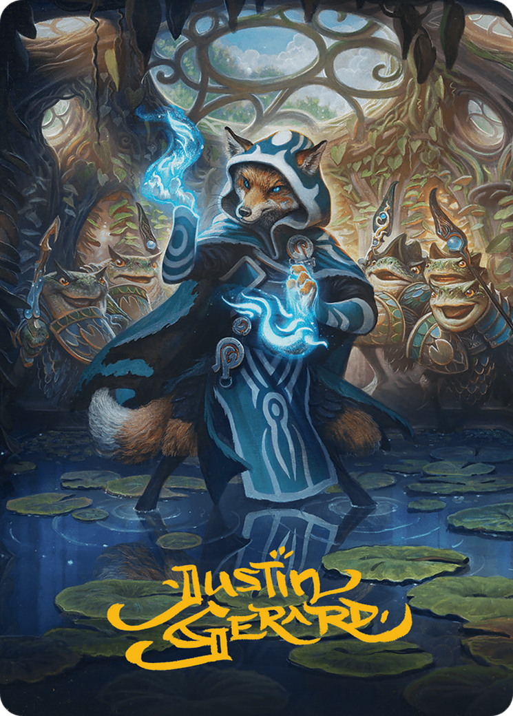 Jace, the Mind Sculptor Art Card (Gold-Stamped Signature) [Bloomburrow Art Series] | Card Citadel