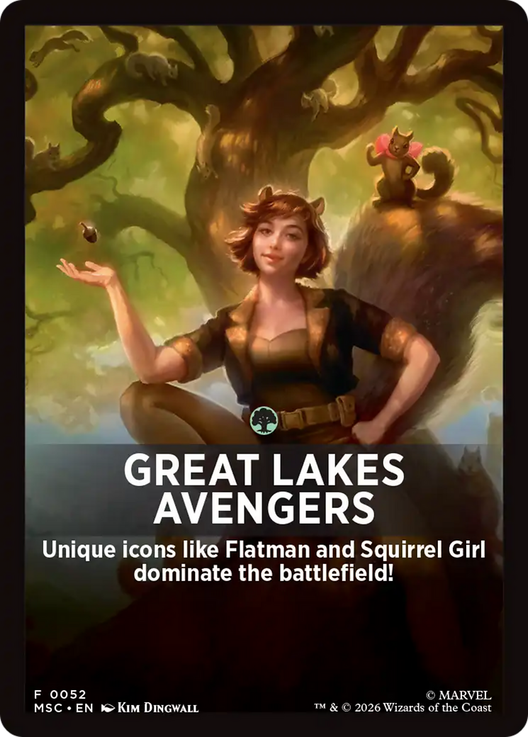 Great Lakes Avengers Theme Card [Marvel Super Heroes Commander] | Card Citadel