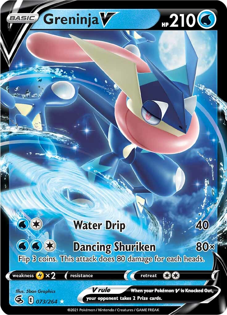 Greninja V (073/264) [Sword & Shield: Fusion Strike] | Card Citadel