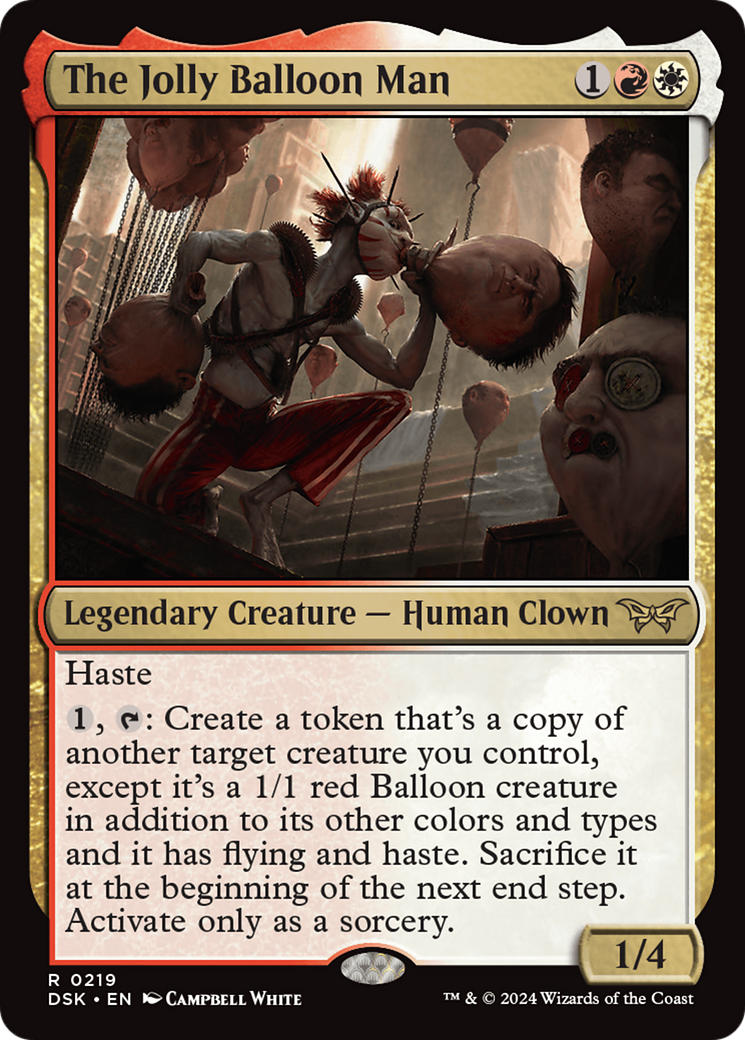 The Jolly Balloon Man [Duskmourn: House of Horror] | Card Citadel