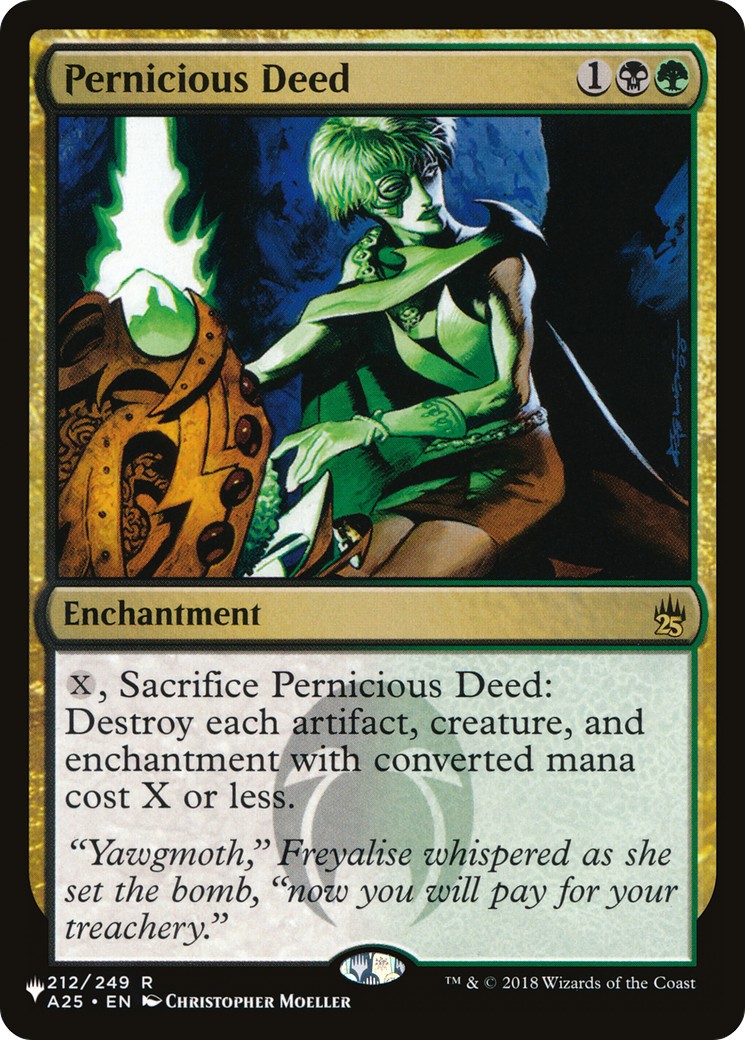 Pernicious Deed [The List] | Card Citadel