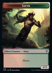 Satyr // Beast Double-Sided Token [Commander Legends: Battle for Baldur's Gate Tokens] | Card Citadel