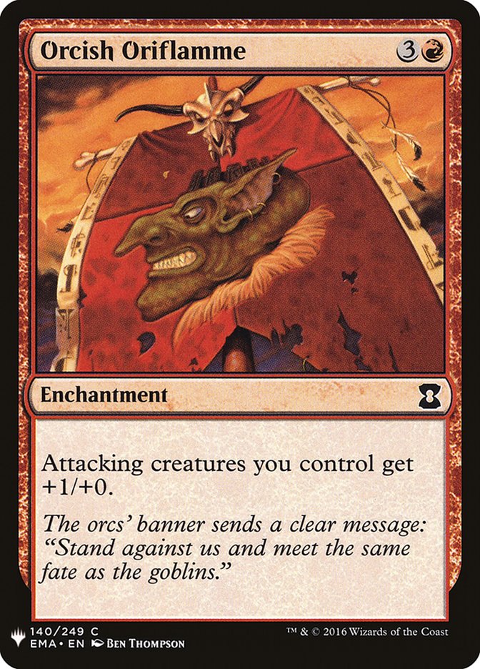 Orcish Oriflamme [Mystery Booster] | Card Citadel