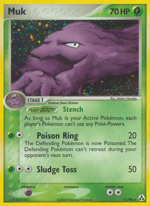 Muk (11/92) [EX: Legend Maker] | Card Citadel
