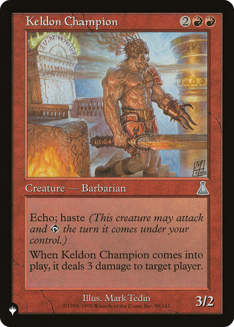 Keldon Champion [The List Reprints] | Card Citadel