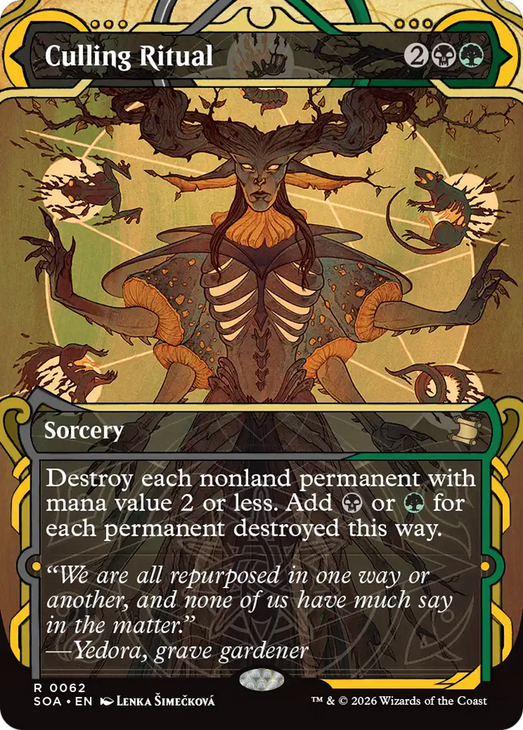 Culling Ritual [Secrets of Strixhaven: Mystical Archive] | Card Citadel