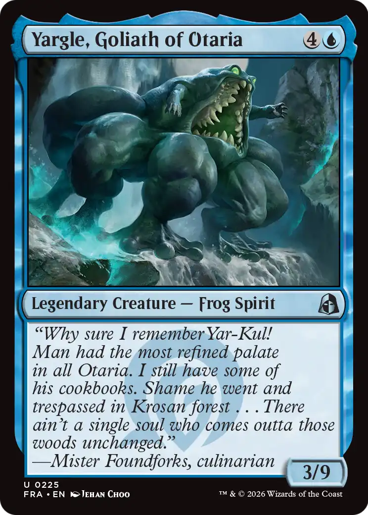 Yargle, Goliath of Otaria [Reality Fracture] | Card Citadel