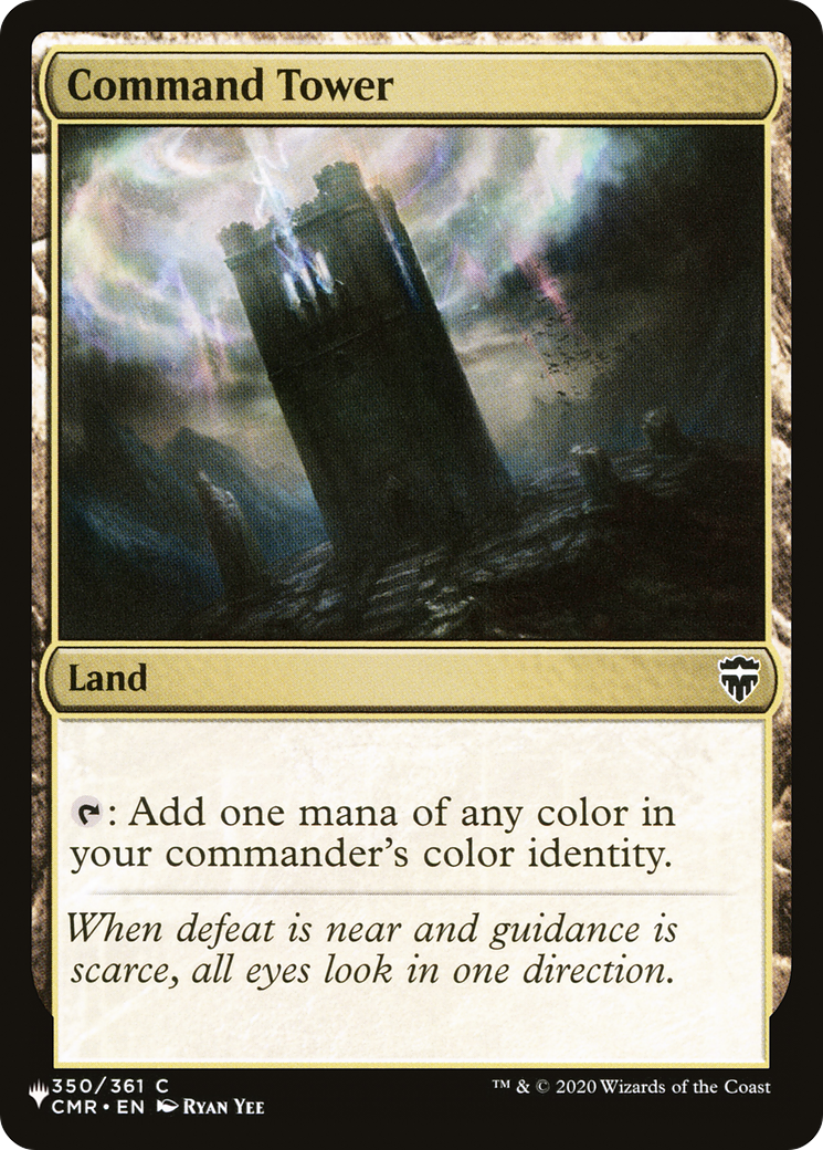 Command Tower (CMR) [The List] | Card Citadel