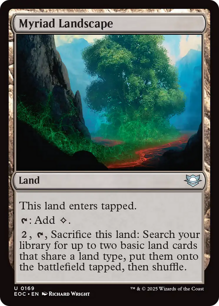 Myriad Landscape [Edge of Eternities Commander] | Card Citadel