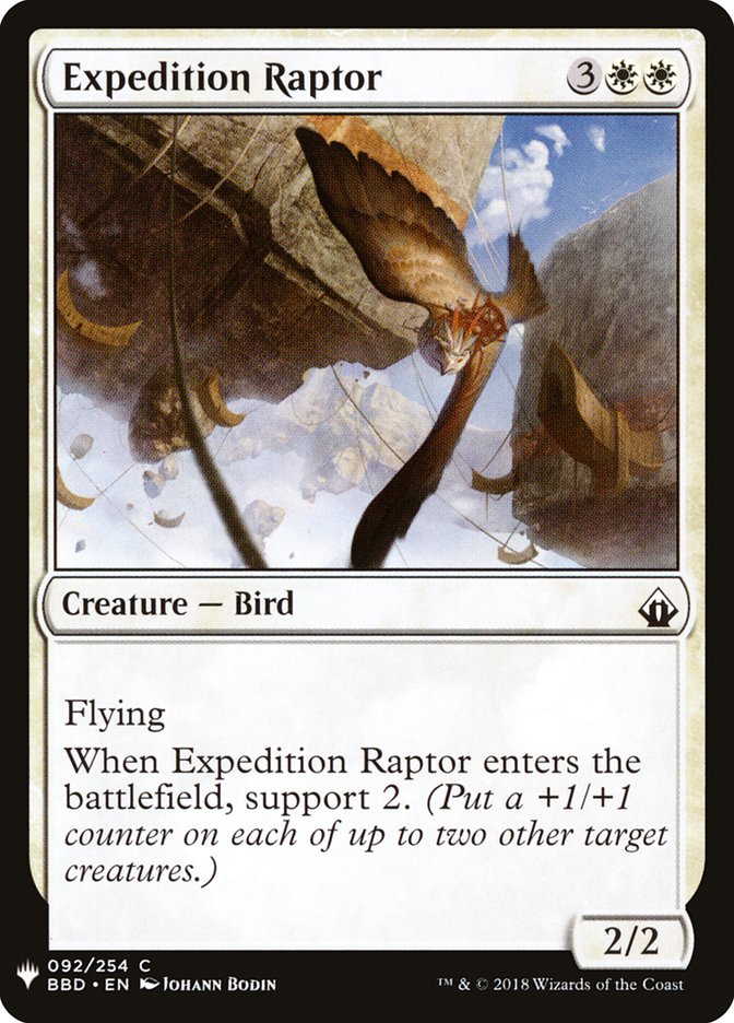 Expedition Raptor [Mystery Booster] | Card Citadel