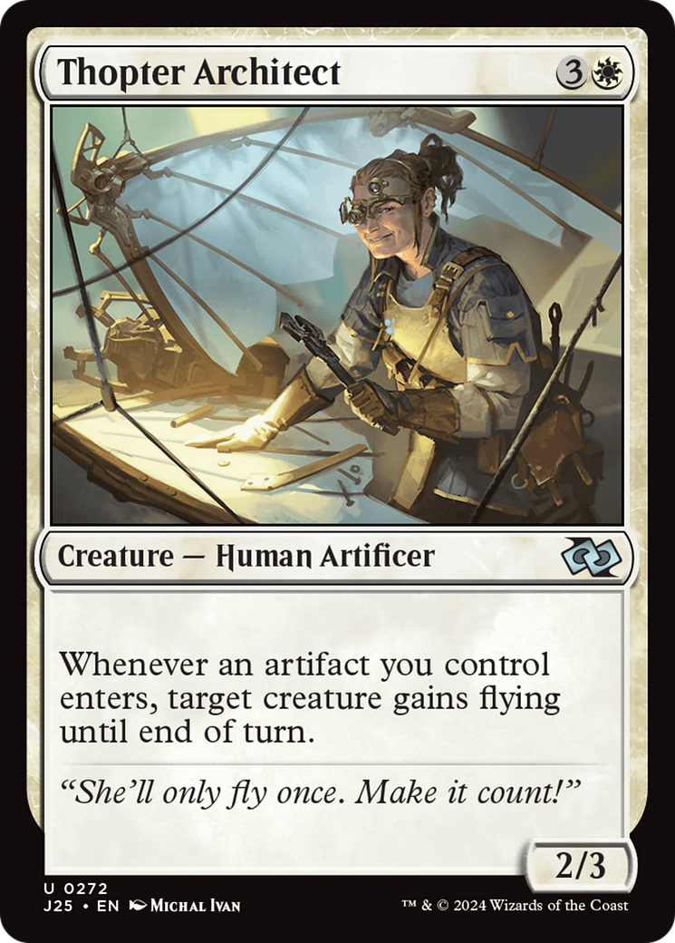 Thopter Architect [Foundations Jumpstart] | Card Citadel