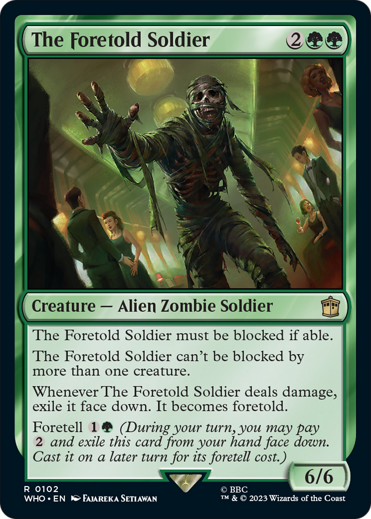 The Foretold Soldier [Doctor Who] | Card Citadel