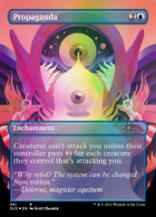 Propaganda // Propaganda (Borderless) [Secret Lair Drop Series] | Card Citadel