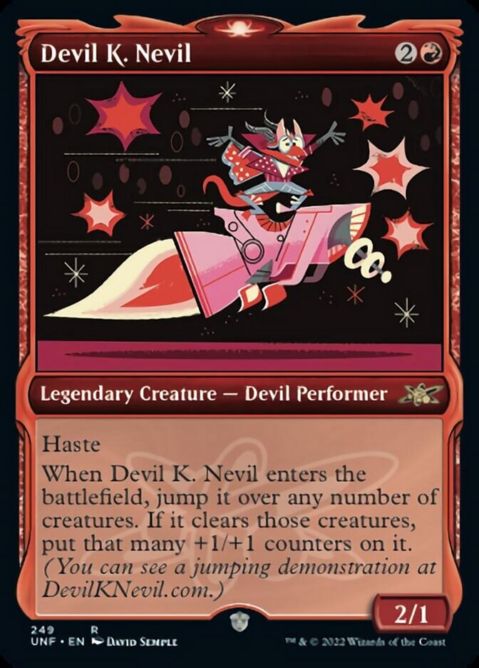 Devil K. Nevil (Showcase) [Unfinity] | Card Citadel