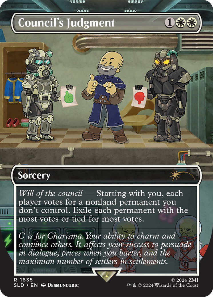 Council's Judgment (Rainbow Foil) [Secret Lair Drop Series] | Card Citadel