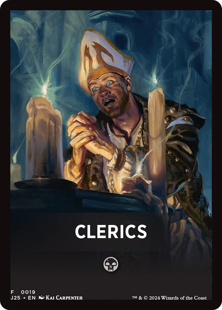 Clerics Theme Card [Foundations Jumpstart Front Cards] | Card Citadel