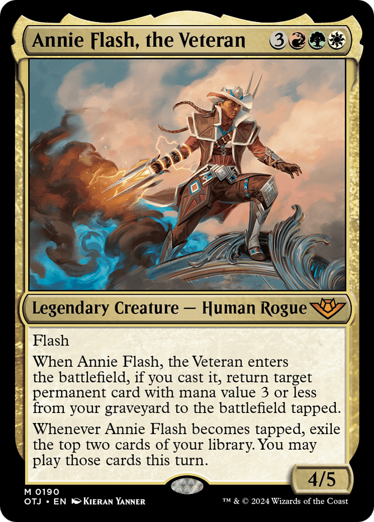 Annie Flash, the Veteran [Outlaws of Thunder Junction] | Card Citadel