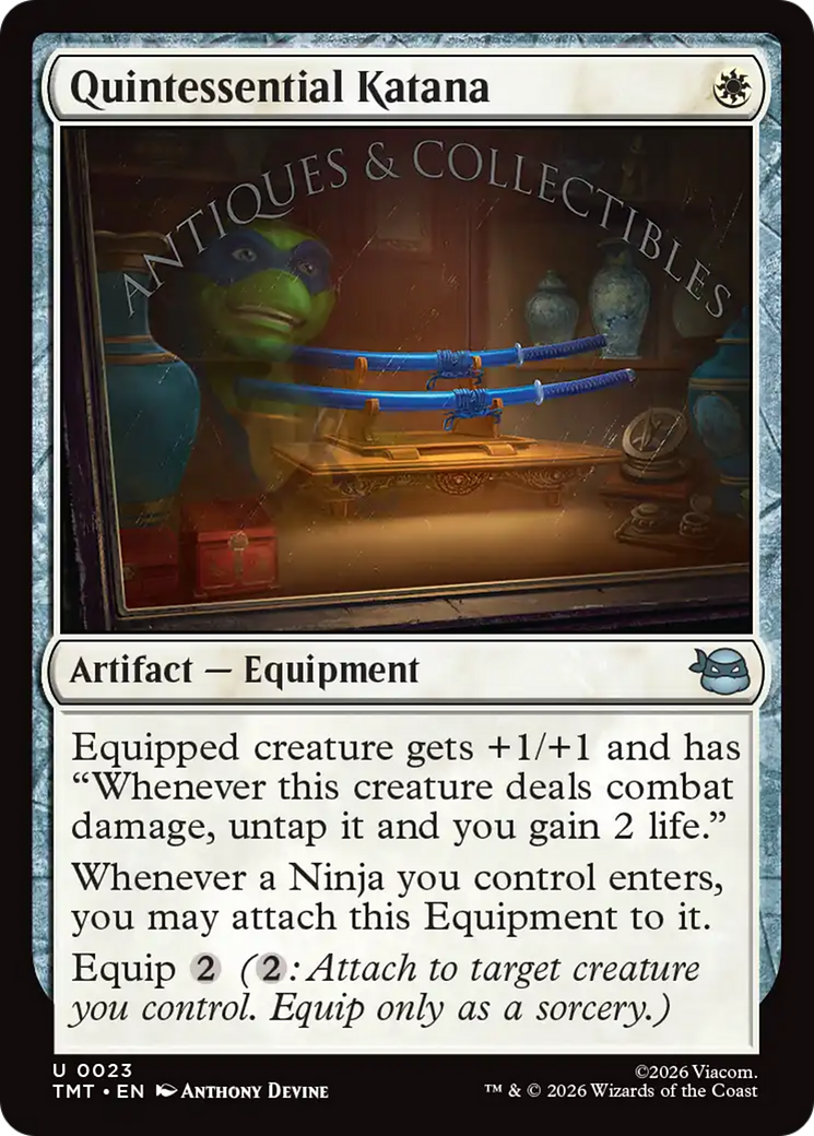 Quintessential Katana [Teenage Mutant Ninja Turtles] | Card Citadel
