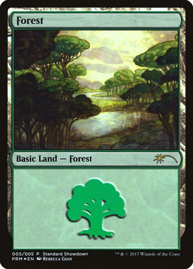 Forest (Rebecca Guay) [Standard Showdown Promos] | Card Citadel