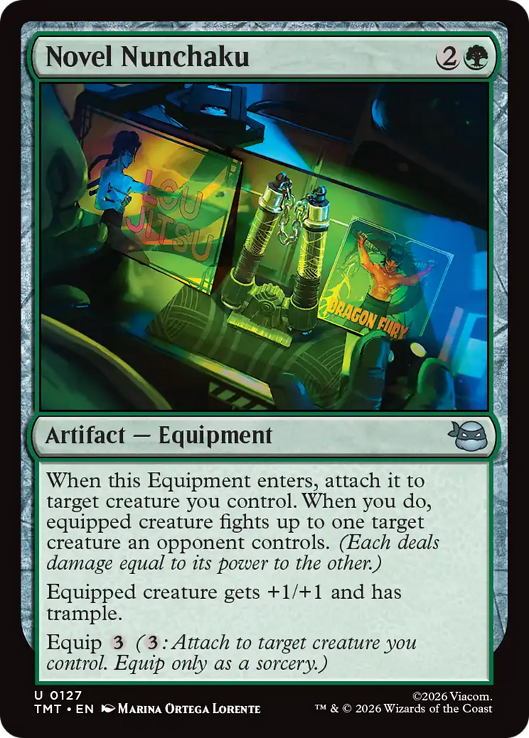Novel Nunchaku [Teenage Mutant Ninja Turtles] | Card Citadel