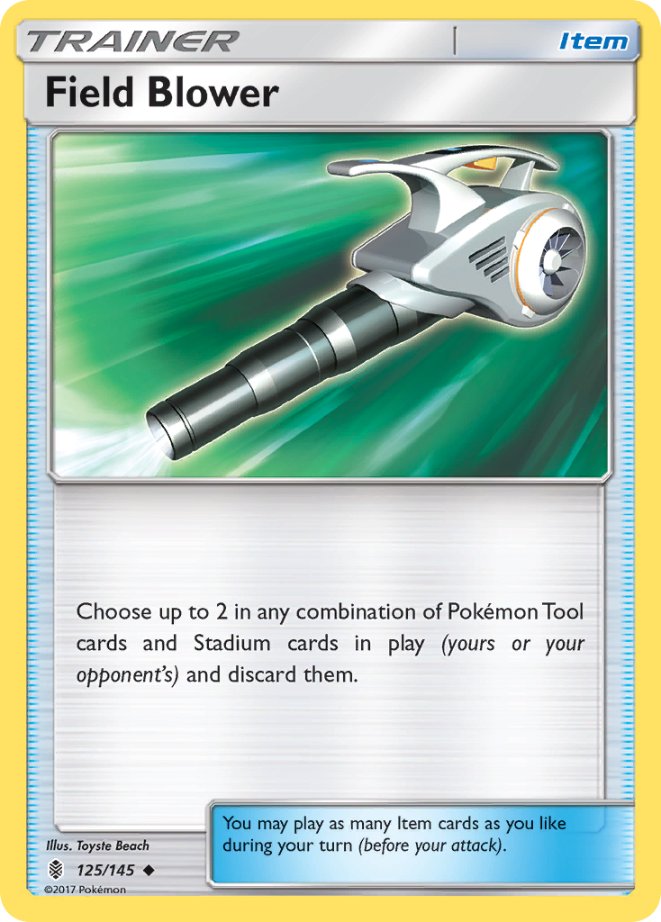 Field Blower (125/145) [Sun & Moon: Guardians Rising] | Card Citadel