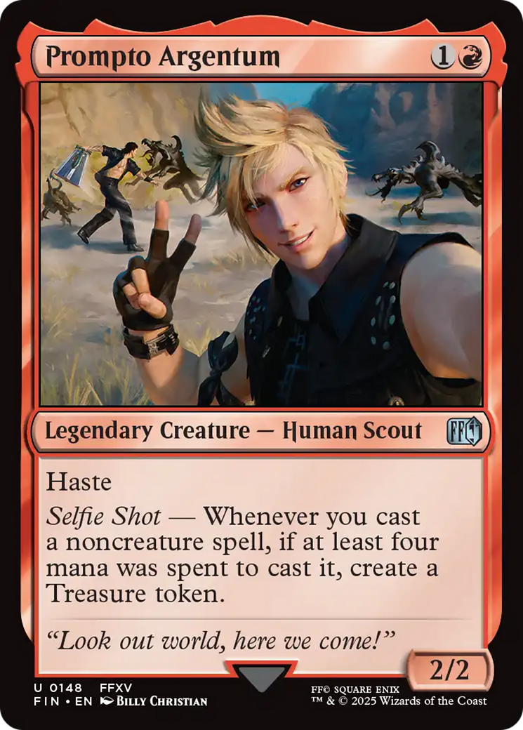 Prompto Argentum [FINAL FANTASY] | Card Citadel
