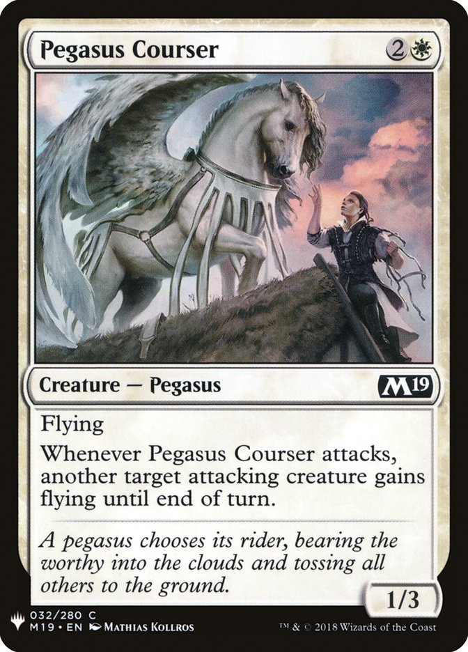 Pegasus Courser [Mystery Booster] | Card Citadel