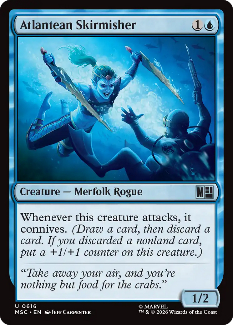 Atlantean Skirmisher [Marvel Super Heroes Commander] | Card Citadel