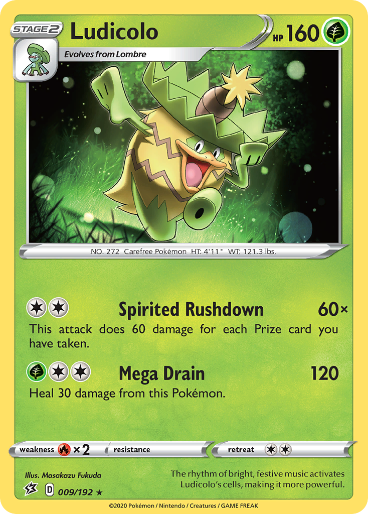 Ludicolo (009/192) [Sword & Shield: Rebel Clash] | Card Citadel